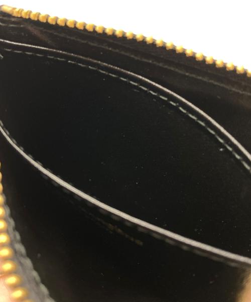 COMME des GARCONS（コムデギャルソン）COMME des GARCONS (コムデギャルソン) HUGE LOGO ウォレット ブラックの古着・服飾アイテム