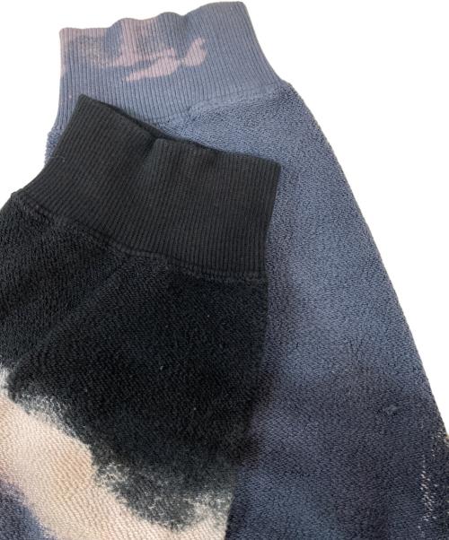 NOMARHYTHM TEXTILE（ノーマリズムテキスタイル）NOMARHYTHM TEXTILE (ノーマリズムテキスタイル) Hand Dye Twist Parka（ハンドダイツイストパーカー） ブラック サイズ:2の古着・服飾アイテム