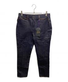 Needles（ニードルズ）の古着「ラメデニムパンツ」｜インディゴ