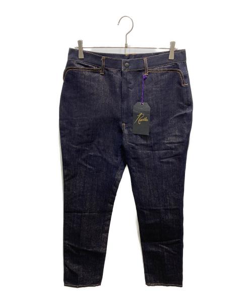 Needles（ニードルズ）Needles (ニードルズ) ラメデニムパンツ インディゴ サイズ:Ｍの古着・服飾アイテム
