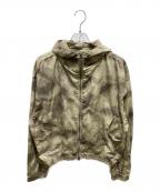 BREATHブレス）の古着「SUICIDE CAMO ZIP UP HOODIE」｜カーキ