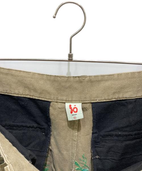 bad son（バッドサン）bad son (バッドサン) OVERGROWTHCONVERTIBLE CARGO ブラウン サイズ:MLの古着・服飾アイテム