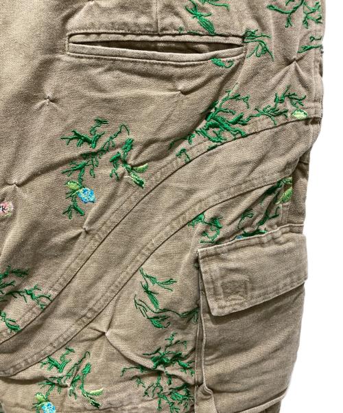 bad son（バッドサン）bad son (バッドサン) OVERGROWTHCONVERTIBLE CARGO ブラウン サイズ:MLの古着・服飾アイテム