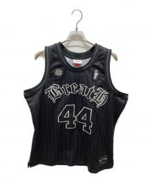 MITCHELL & NESS×BREATH（ミッチェルアンドネス×ブレス）の古着「ゲームシャツ」｜ブラック