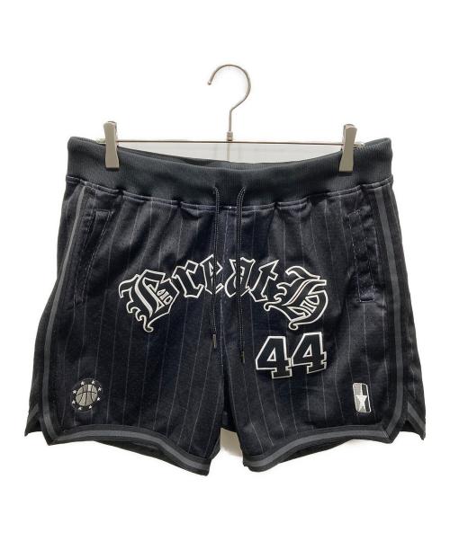 BREATH（ブレス）BREATH (ブレス) MITCHELL & NESS (ミッチェルアンドネス) ハーフパンツ ブラック サイズ:XLの古着・服飾アイテム