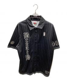 BREATH×MITCHELL & NESS（ブレス×ミッチェルアンドネス）の古着「ゲームシャツ」｜ブラック