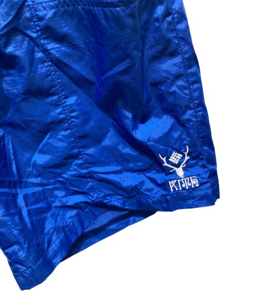 South2 West8（サウスツー ウエストエイト）south2 west8 (サウスツー ウエストエイト) Columbia (コロンビア) KITH (キス) ハーフパンツ ブルー サイズ:Ｌの古着・服飾アイテム
