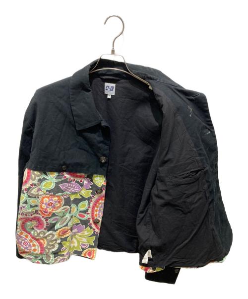 AiE（エーアイイー）AiE (エーアイイー) シャツジャケット ブラック サイズ:ｍの古着・服飾アイテム