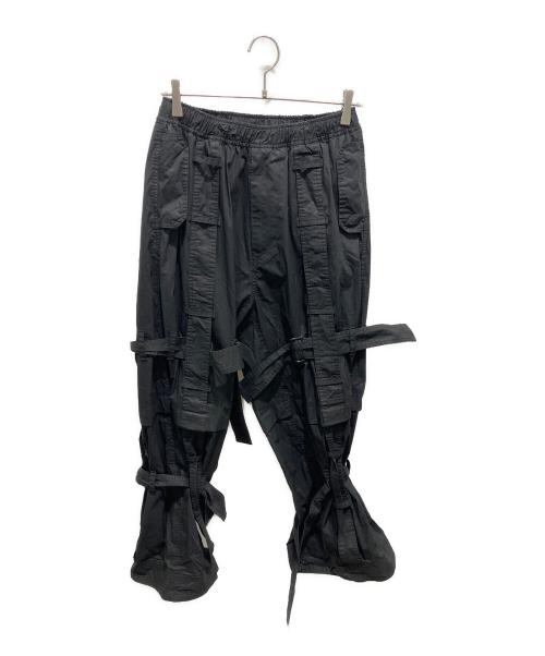 JULIUS（ユリウス）JULIUS (ユリウス) ボンテージパンツ ブラック サイズ:3の古着・服飾アイテム