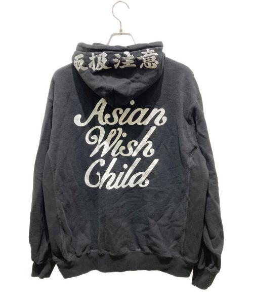 THE BLACK EYE PATCH（ブラックアイパッチ）THE BLACK EYE PATCH (ブラックアイパッチ) awich (エーウィッチ) verdy (ヴェルディ) パーカー ブラック サイズ:XLの古着・服飾アイテム