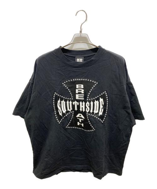 BREATH（ブレス）BREATH (ブレス) Southside Cross Logo Tee ブラック サイズ:2XLの古着・服飾アイテム