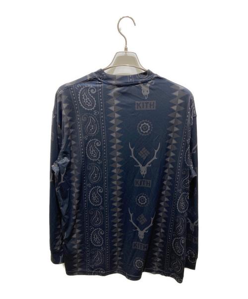 South2 West8（サウスツー ウエストエイト）South2 West8 (サウスツー ウエストエイト) Columbia (コロンビア) KITH (キス) カットソー ブラック サイズ:Ｌの古着・服飾アイテム