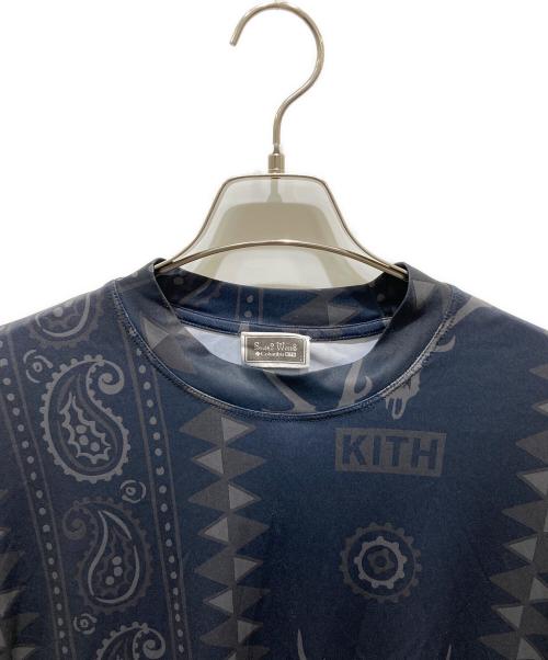 South2 West8（サウスツー ウエストエイト）South2 West8 (サウスツー ウエストエイト) Columbia (コロンビア) KITH (キス) カットソー ブラック サイズ:Ｌの古着・服飾アイテム
