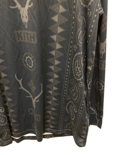 South2 West8（サウスツー ウエストエイト）South2 West8 (サウスツー ウエストエイト) Columbia (コロンビア) KITH (キス) カットソー ブラック サイズ:Ｌの古着・服飾アイテム