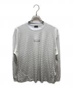 South2 West8×Columbia×KITHサウスツー ウエストエイト×コロンビア×キス）の古着「ロゴプリントカットソー」｜ホワイト