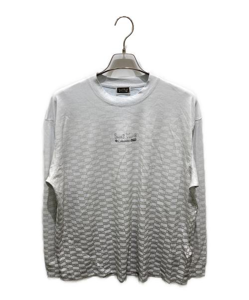 South2 West8（サウスツー ウエストエイト）south2 west8 (サウスツー ウエストエイト) Columbia (コロンビア) KITH (キス) ロゴプリントカットソー ホワイト サイズ:Ｍの古着・服飾アイテム