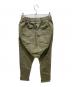 Laid Back (レイドバック) ヴィンテージコットンサルエルパンツ オリーブ サイズ:XL：10000円