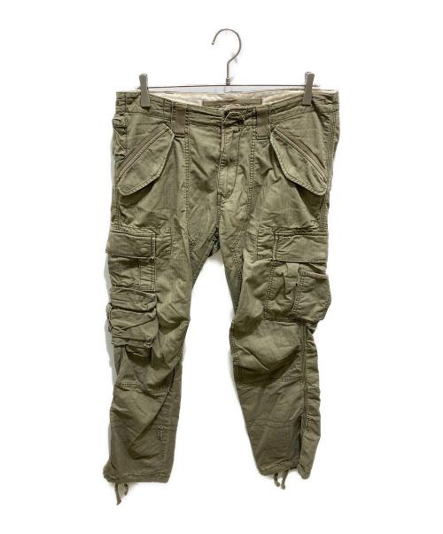 POLO RALPH LAUREN（ポロ・ラルフローレン）POLO RALPH LAUREN (ポロ・ラルフローレン) カーゴパンツ カーキ サイズ:33の古着・服飾アイテム