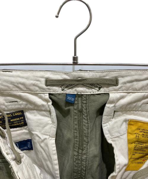 POLO RALPH LAUREN（ポロ・ラルフローレン）POLO RALPH LAUREN (ポロ・ラルフローレン) カーゴパンツ カーキ サイズ:33の古着・服飾アイテム