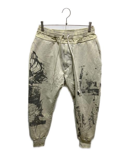 JULIUS（ユリウス）JULIUS (ユリウス) COTTON HEAVY SWEAT TROUSERS グレー サイズ:3の古着・服飾アイテム