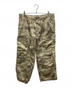 BREATHブレス）の古着「SUICIDE CAMO CARGO PANTS」｜カーキ