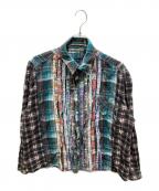 Rebuild by Needlesリビルドバイニードルス）の古着「再構築チェックシャツ」｜マルチカラー
