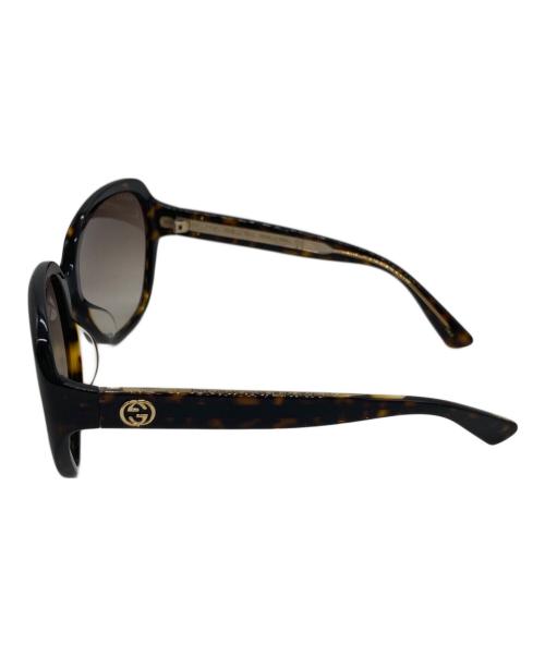 GUCCI（グッチ）GUCCI (グッチ) サングラス ブラック サイズ:61□17 130の古着・服飾アイテム