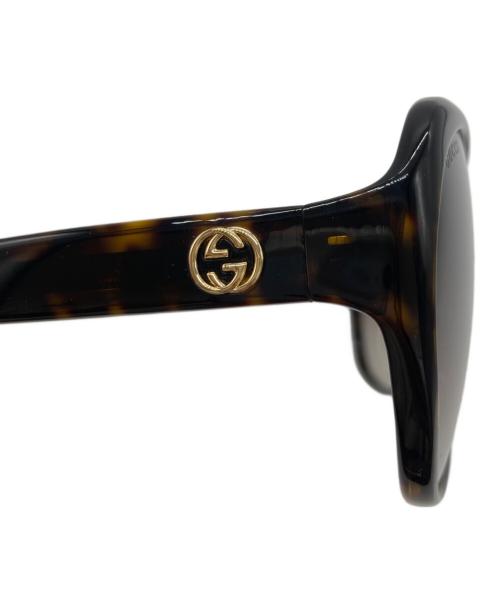 GUCCI（グッチ）GUCCI (グッチ) サングラス ブラック サイズ:61□17 130の古着・服飾アイテム