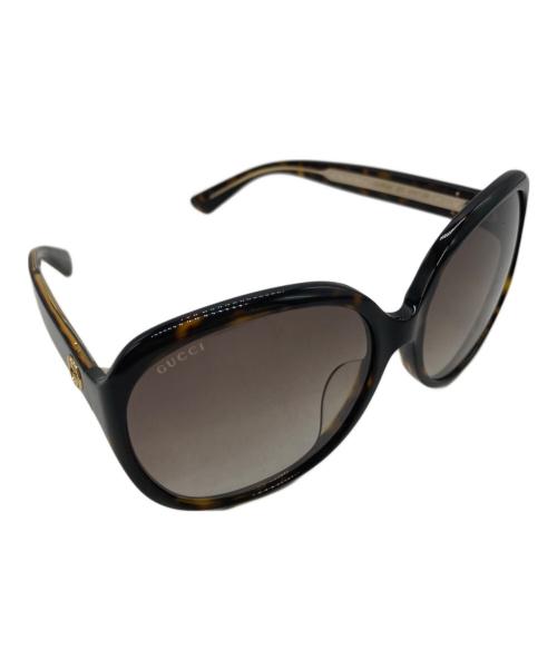 GUCCI（グッチ）GUCCI (グッチ) サングラス ブラック サイズ:61□17 130の古着・服飾アイテム