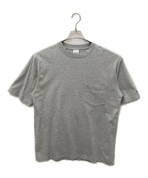 Snow peak（スノーピーク）snow peak (スノーピーク) Recycled Cotton Heavy T shirt グレー サイズ:XLの古着・服飾アイテム