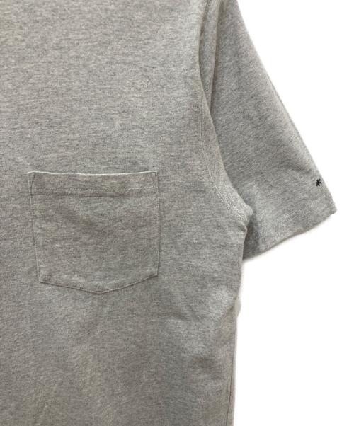 Snow peak（スノーピーク）snow peak (スノーピーク) Recycled Cotton Heavy T shirt グレー サイズ:XLの古着・服飾アイテム