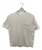 Snow peakスノーピーク）の古着「Recycled Cotton Heavy T shirt」｜アイボリー