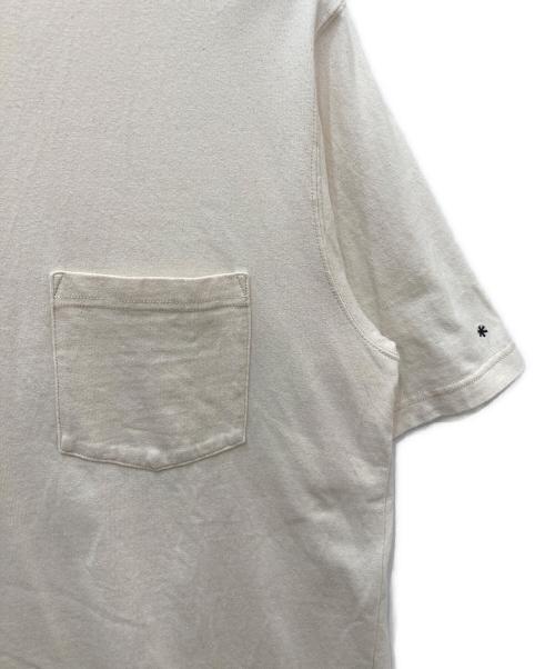 Snow peak（スノーピーク）Snow peak (スノーピーク) Recycled Cotton Heavy T shirt アイボリー サイズ:XLの古着・服飾アイテム