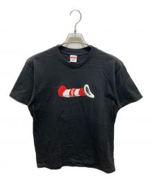 SUPREME（シュプリーム）の古着「CAT IN THE HAT TEE」｜ブラック