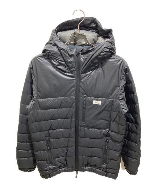 nanga white label（ナンガホワイトレーベル）nanga white label (ナンガホワイトレーベル) MOONLOID (ムーンロイド) 別注ダウンジャケット ブラック サイズ:Ｍの古着・服飾アイテム
