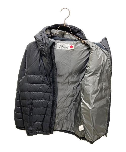 nanga white label（ナンガホワイトレーベル）nanga white label (ナンガホワイトレーベル) MOONLOID (ムーンロイド) 別注ダウンジャケット ブラック サイズ:Ｍの古着・服飾アイテム