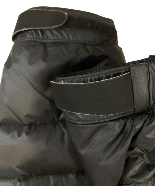 nanga white label（ナンガホワイトレーベル）nanga white label (ナンガホワイトレーベル) MOONLOID (ムーンロイド) 別注ダウンジャケット ブラック サイズ:Ｍの古着・服飾アイテム