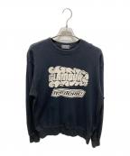 Hysteric Glamourヒステリックグラマー）の古着「FIRE LOGO SWEAT」｜ブラック