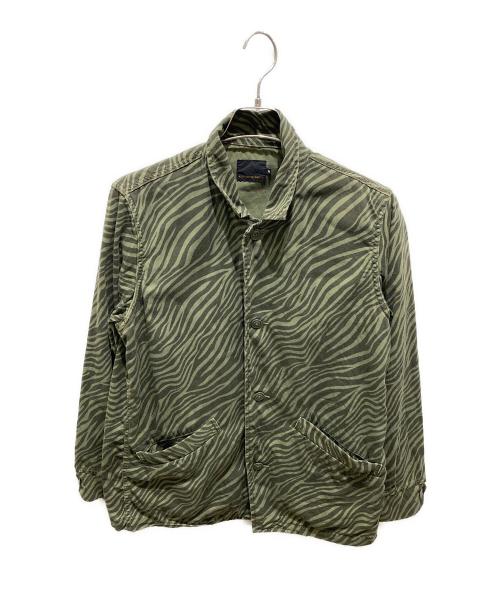 Hysteric Glamour（ヒステリックグラマー）Hysteric Glamour (ヒステリックグラマー) STBM RACING刺繍 ジャケット グリーン サイズ:Ｍの古着・服飾アイテム