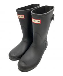 HUNTER（ハンター）の古着「ミドルブーツ」｜ブラック