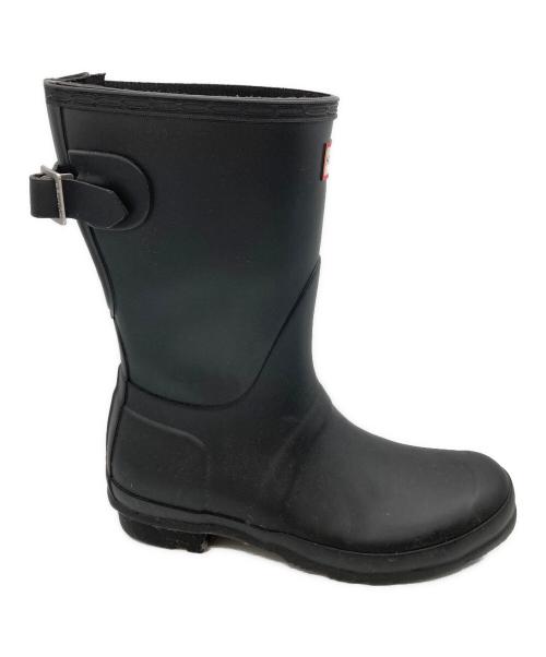 HUNTER（ハンター）HUNTER (ハンター) ミドルブーツ ブラック サイズ:4の古着・服飾アイテム