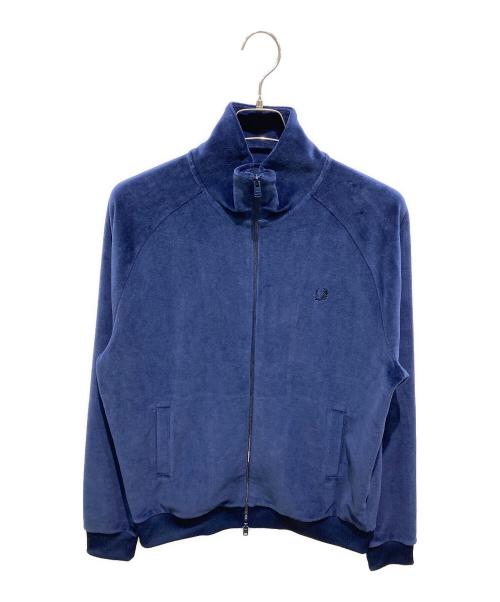 FRED PERRY（フレッドペリー）FRED PERRY (フレッドペリー) VELOUR TRACK JACKET ネイビー サイズ:Ｌの古着・服飾アイテム