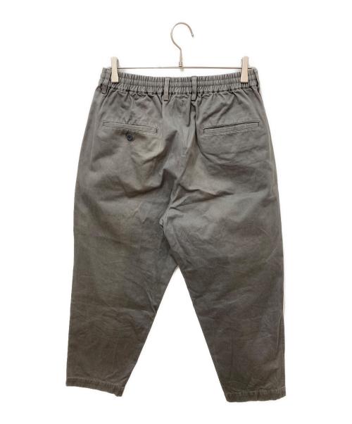 SCYEBASICS（サイベーシックス）SCYEBASICS (サイベーシックス) テーパードワイドパンツ グレー サイズ:38の古着・服飾アイテム