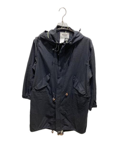 WISLOM（ウィズロム）WISLOM (ウィズロム) YORKEフーデッドコート ブラック サイズ:5の古着・服飾アイテム