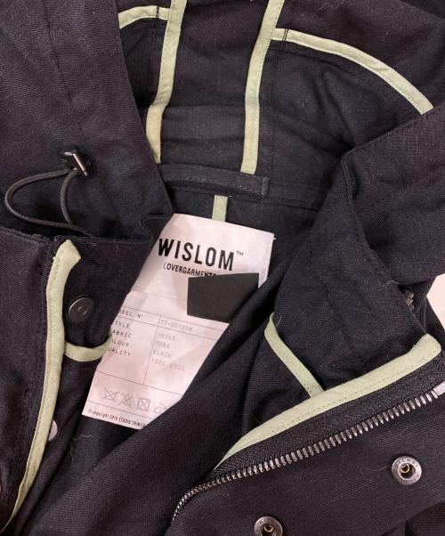 WISLOM（ウィズロム）WISLOM (ウィズロム) YORKEフーデッドコート ブラック サイズ:5の古着・服飾アイテム