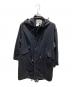 WISLOM（ウィズロム）の古着「YORKEフーデッドコート」｜ブラック