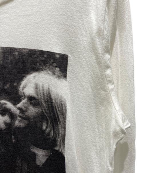 Hysteric Glamour（ヒステリックグラマー）Hysteric Glamour (ヒステリックグラマー) KURT COBAINプリントカットソー ホワイト サイズ:FREEの古着・服飾アイテム