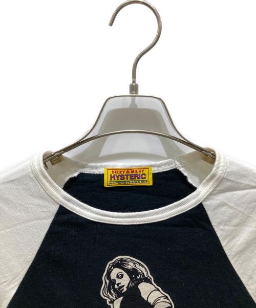 Hysteric Glamour（ヒステリックグラマー）Hysteric Glamour (ヒステリックグラマー) プリントカットソー ブラック サイズ:FREEの古着・服飾アイテム