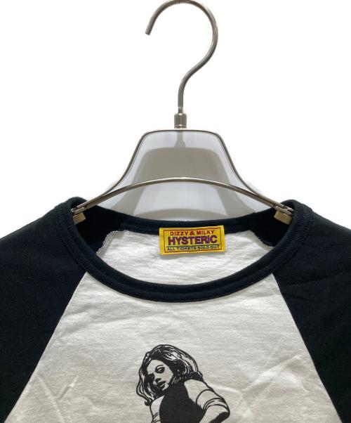 Hysteric Glamour（ヒステリックグラマー）Hysteric Glamour (ヒステリックグラマー) プリントカットソー ホワイト サイズ:FREEの古着・服飾アイテム