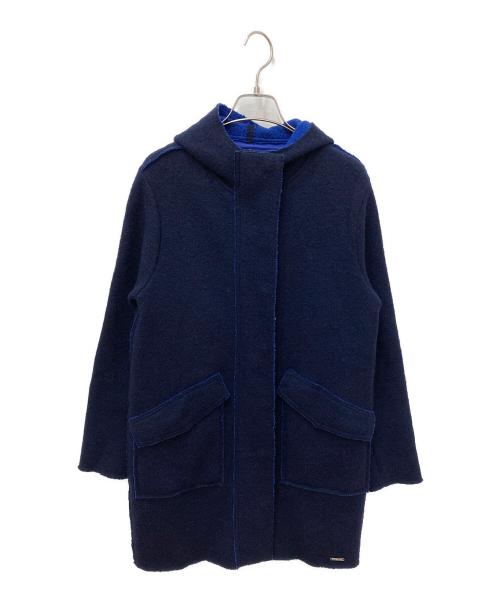 DIESEL（ディーゼル）DIESEL (ディーゼル) フーデッドコート ネイビー サイズ:XSの古着・服飾アイテム